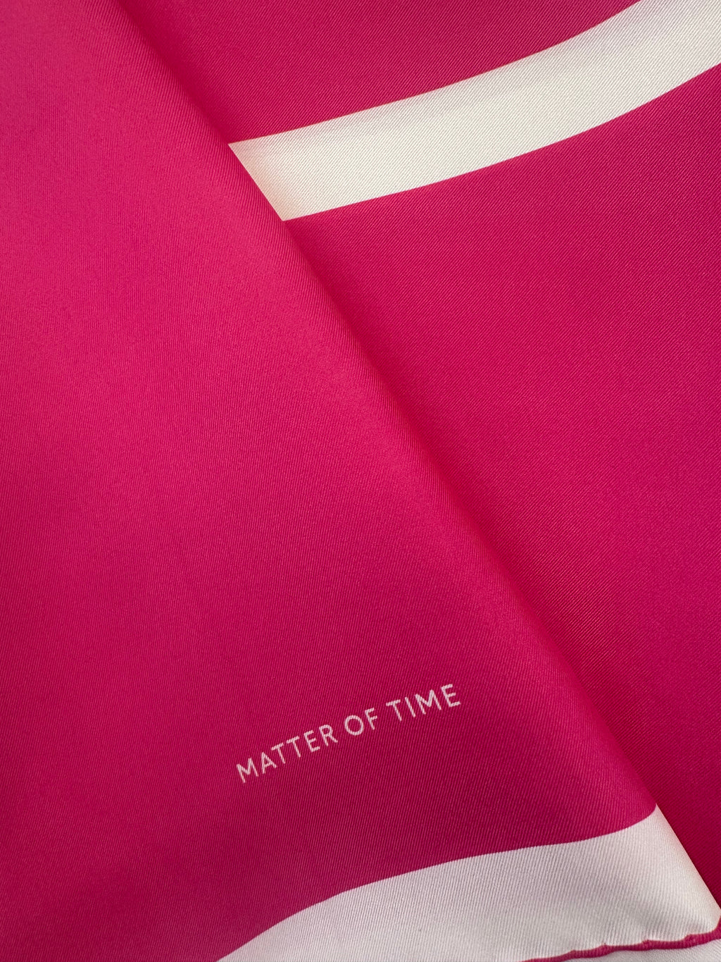 The Icon Scarf Pink Silk